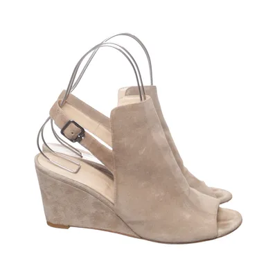 Wedges (Beige) from Ivyrevel Leather
