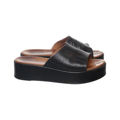 Slip-ins (Zwart, Bruin) van Date Leer