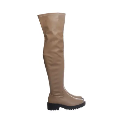 Boots (Beige) from Rubi Faux leather