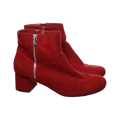 Heeled boots (Red) from Gémo
