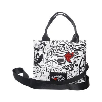 Sac à bandoulière (Noir, Blanc) de Braccialini