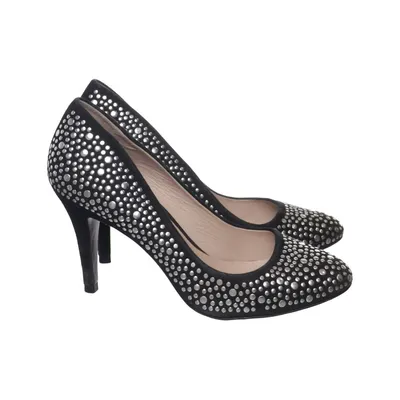 Pumps (Black, Silver) from Miezko Leather