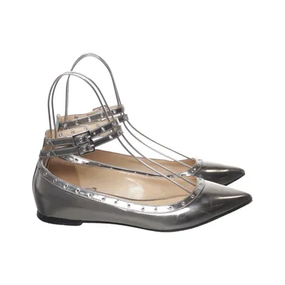 Ballet flats (Silver) from Navyboot Leather