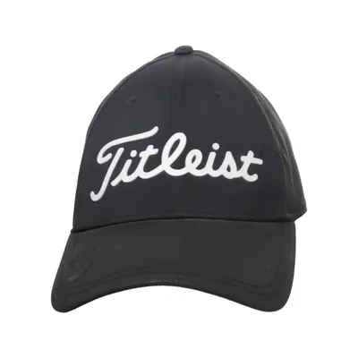 Casquette de baseball (Noir, Blanc) de Titleist Élasthane, Polyester