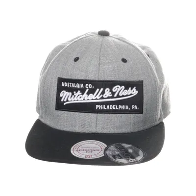 Baseball cap (Gray, Black) from Mitchell & Ness Acrylic, Wool