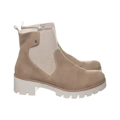 Chelsea boots (Beige) van Rieker Leer