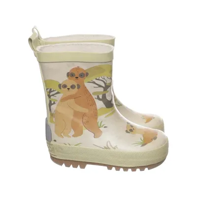 Rubber boots (Beige, Multicolored) from Maximo Leather