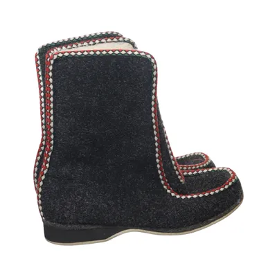 Curling boots (Gray) from Glerups Polyurethane, Wool