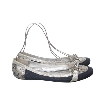 Ballerines (Bleu, Argent) de Beverly Feldman