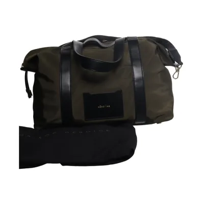 Weekendtaske (Grøn, Sort) fra Maison Hēroïne Nylon