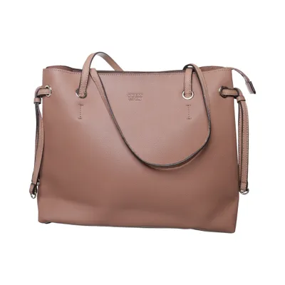Håndtaske (Beige) fra Guess Polyurethan