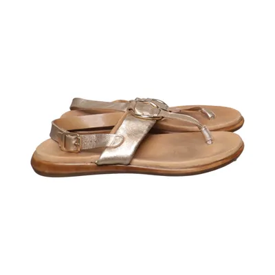 Sandals (Gold, Beige) from Moda Leather