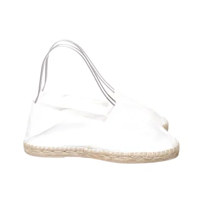 Espadrillos (Vit) från Artisanat Francais Skinn