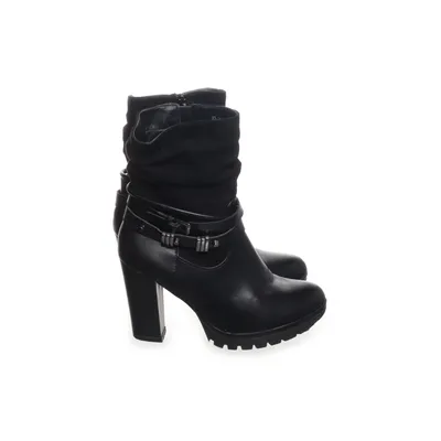Heeled boots (Black) from Anesia