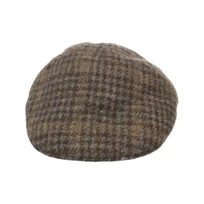 Flat cap (Brun, Flerfärgad) från Harris Tweed