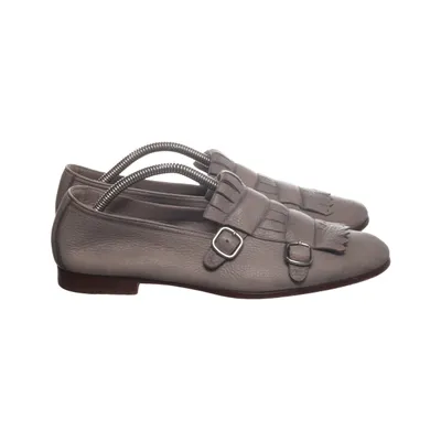 Monk strap shoes (Gray) from Santoni
