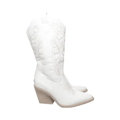 Cowboyboots (Vit)