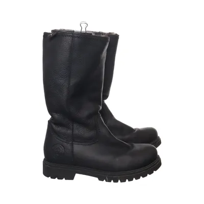 Laced boots (Black) from Panama Jack Leather