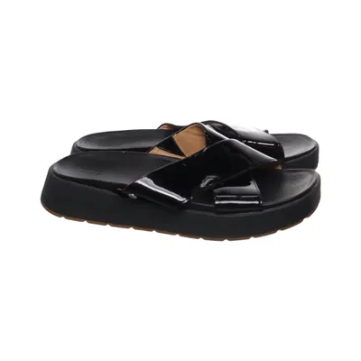 Pantoletten (Schwarz) von UGG Leder