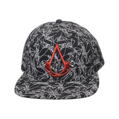Baseball-Mütze (Schwarz, Weiß, Rot) von Assassin's Creed