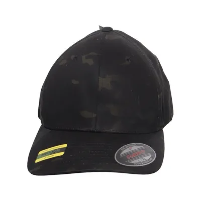 Casquette de baseball (Noir, Multicolore) de Flexfit Coton, Élasthane
