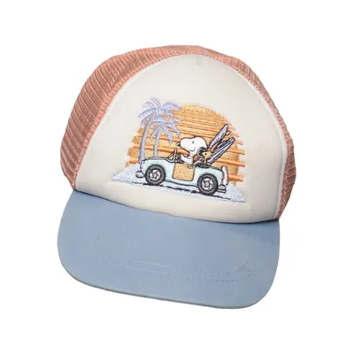 Trucker cap (Beige, Orange, Blå) fra Zara x Peanuts