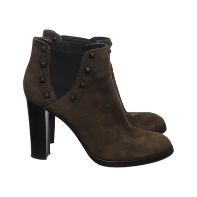 Heeled boots (Brown, Black) from Alberto Gozzi