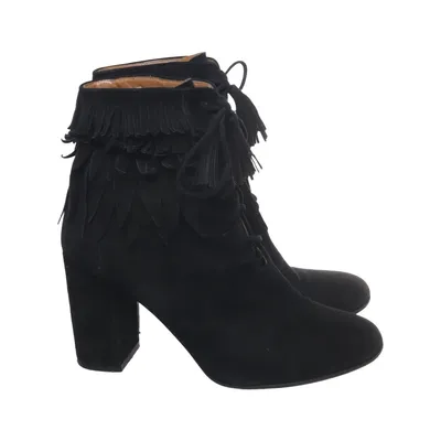 Bottes à talons (Noir) de Aquazzura Cuir