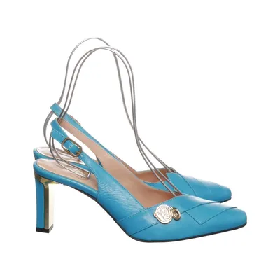 Escarpins (Bleu) de SGR Cuir