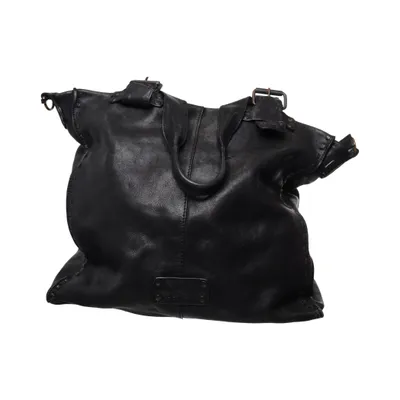Handbag (Black) from Sansibar Cotton, Leather, Polyester