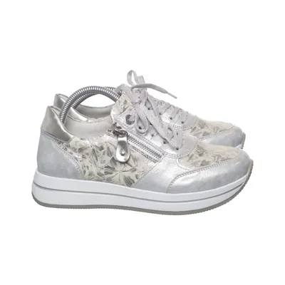 Trainers (Silver, White, Multicolored) from Remonte Leather