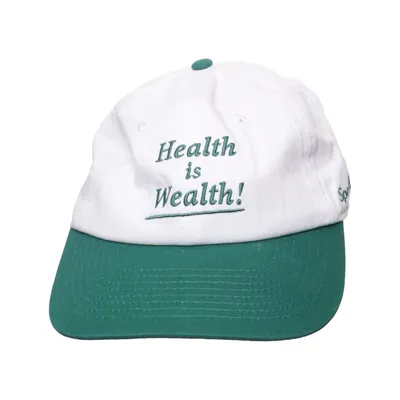Honkbalpet (Wit, Groen) van Sporty & Rich