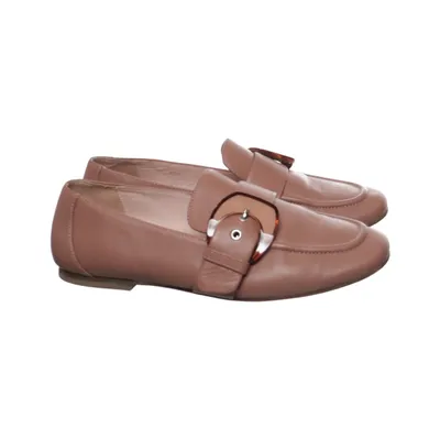 Loafers (Beige) from Pat Calvin Leather