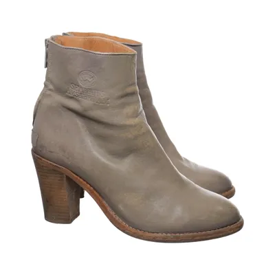 Heeled boots (Gray) from Shabbies