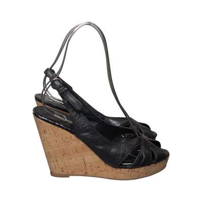 Wedges (Black) from Buffalo London
