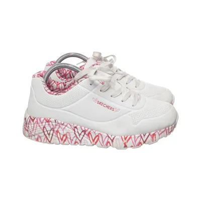 Träningsskor (Vit, Rosa, Flerfärgad) från Skechers Polyuretan