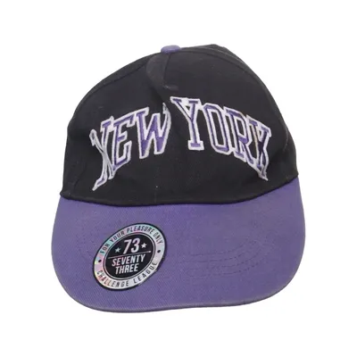 Casquette de baseball (Noir, Violet) de Seventy Three Coton