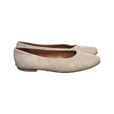 Ballerinaskor (Beige, Vit) från Flattered Skinn