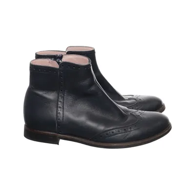 Bottines (Bleu) de Jacadi Cuir