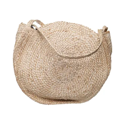 Strandtaske (Beige) fra Mango