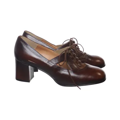 Heeled boots (Brown) from Miss Miss Leather