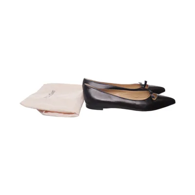 Ballet flats (Black) from Sergio Rossi Leather