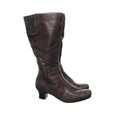 Laarzen (Grijs) van Rieker Leer, Polyester
