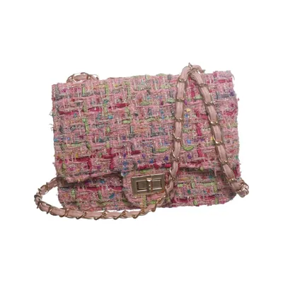 Shoulder-bag (Pink, Multicolored)
