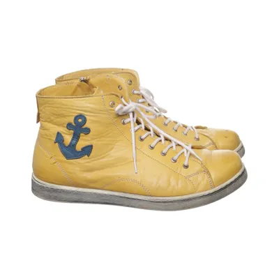 Laced boots (Yellow, White) from Andrea Conti