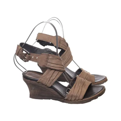 Chaussure compensées (Marron) de AirStep Cuir