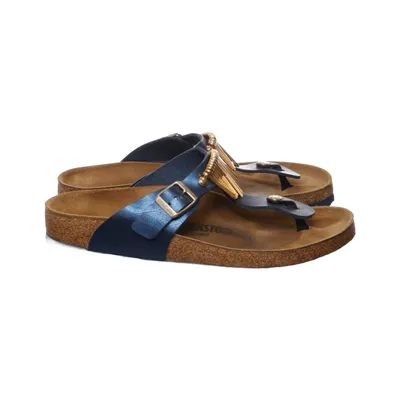 Flip-flops (Blue) from Birkenstock Leather