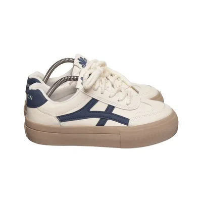Sneakers (Beige, Blue) from Fashion Sport