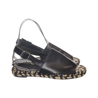 Sandals (Black, Beige) from Bamse Leather
