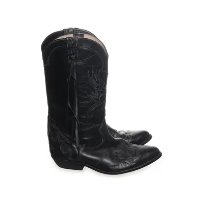 Cowboyboots (Svart) från Diesel Style Lab Skinn
